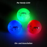 Night Eagle LightUp LED Golfbaelle Licht aktiviert 3er Box 150x150 - Nachtgolf – Golfen in der Dunkelheit