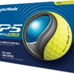 TaylorMade TP5 Golfbälle, yellow