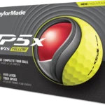 TaylorMade TP5x Golfbälle, yellow