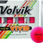 Volvik VIVID Golfbälle, pink