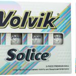 Volvik SOLICE Golfbälle, white