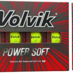 Volvik Power Soft Golfbälle, yellow