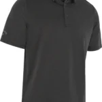 Callaway Chev Twill Jacquard Polo, schwarz