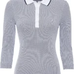 Golfino Mercedes Bubble Jacquard 3/4 Polo,