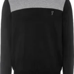Golfino Firenze Round Pullover, schwarz/grau,