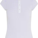 Golfino Mercedes Cap SL Jacquard Polo, lila/weiß,