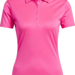 adidas Solid Performance Polo, dunkelrosa