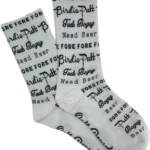 Golf Rowdies Birdie Putt Golfsocken, gemustert