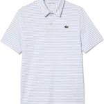 Lacoste DH7418 Polo, hellblau/gemustert