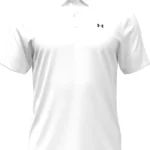 Under Armour T2G Pique Polo, weiß/schwarz