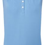 FootJoy Mesh Back Solid SL Polo, blue
