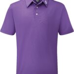 FootJoy Stretch Pique Solid Polo, purple