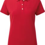 FootJoy Stretch Pique Solid Polo, red