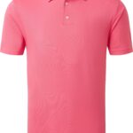 FootJoy Stretch Pique Solid Polo, watermelon