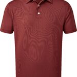 FootJoy Stretch Pique Solid Polo, maroon