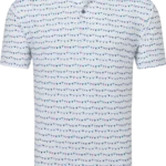 FootJoy Flag Banner Print Lisle Polo,