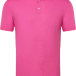 FootJoy Stretch Pique Solid Polo, dunkelrosa