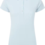 FootJoy Cap Sleeve Lisle Polo, hellblau