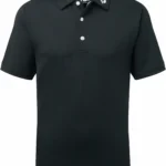 FootJoy Stretch Pique Solid Polo, schwarz