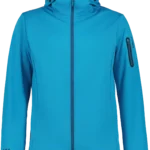 Icepeak Brinsmade Softshell Windjacke, hellblau