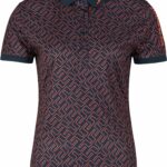 J.Lindeberg Tour Tech Print Golf Polo,