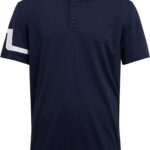 J.Lindeberg Heath Regular Fit Golf Polo, navy