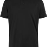 J.Lindeberg Tour Tech Reg Fit Golf Polo, black