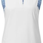 Ping Evie Polo, white/horizon multi