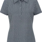 Ping Rumour Polo, dunkelblau/gemustert