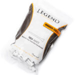 Legend 2 1/8 (5.4 cm) Holztees, weiß, 100 Stück
