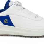ecco Golf Core BOA WP Golfschuh, weiß/blau