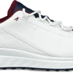 ecco Golf S-Casual WP Golfschuh, weiß/dunkelblau