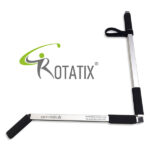 GOSWO Rotatix&reg; Golfschwung Trainingstool Ansicht zusammengesteckt Logo 150x150 - K&ouml;rperrotation und Armstreckung trainieren &ndash; Goswo Rotatix
