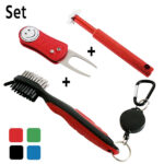 Golf Club Bürste Sharpener Pitchgabel Pflege Set