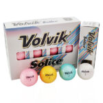 Volvik Solice Golfbälle Metallic - 12er Box