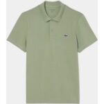 Lacoste Halbarm Polo oliv