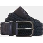 Daniel Springs Flecht Gürtel Accessoires navy