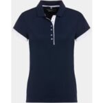 Valiente Funktions Halbarm Polo navy