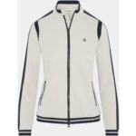 Penguin KNIT EMBOSSED FLORAL COLORBLOCK JACKET