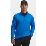 Under Armour Drive Pullover Stretch Midlayer blau