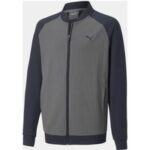 Puma Boys Full Zip Stretch Jacke navy