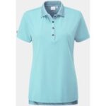 Ping Sedona Halbarm Polo türkis
