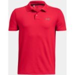 Under Armour UA Matchplay Halbarm Polo rot