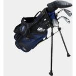 US Kids Golf UL45 4 Schläger Stand Bag Set schwarz