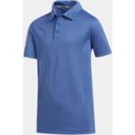 adidas Boys THREE STRIPE Halbarm Polo blau
