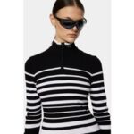 J.Lindeberg Cheryl Knitted Zip Sweater Pullover