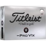 Titleist PRO V1x Left Dash weiß