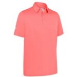 Callaway EMEA SOLID POLO Halbarm Polo rot