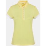 Valiente Funktions Halbarm Polo gelb
