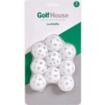 Golf House Lochbälle weiß